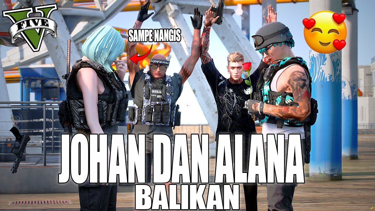 UNTUK PEERTAMA KALI JOHAN DAN ALANA ROMANTIS !! MAU PUNYA ANAK BARU? GTA 5 ROLEPLAY
