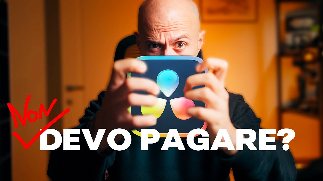Davinci Resolve: SOLO A PAGAMENTO?