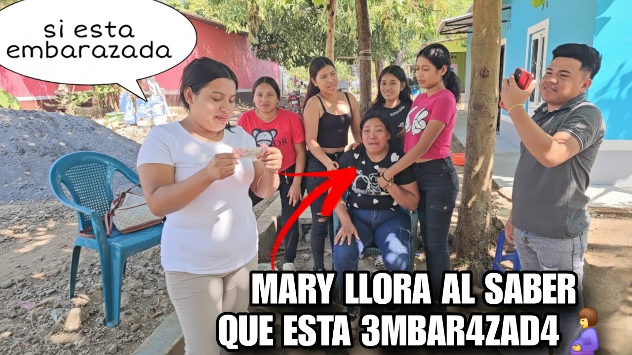 MARY Llora Al Ver El Resultado  De La Prueba De 3mbar4z0🤰 Tienes Que Ver Quien Es El Papá 😱
