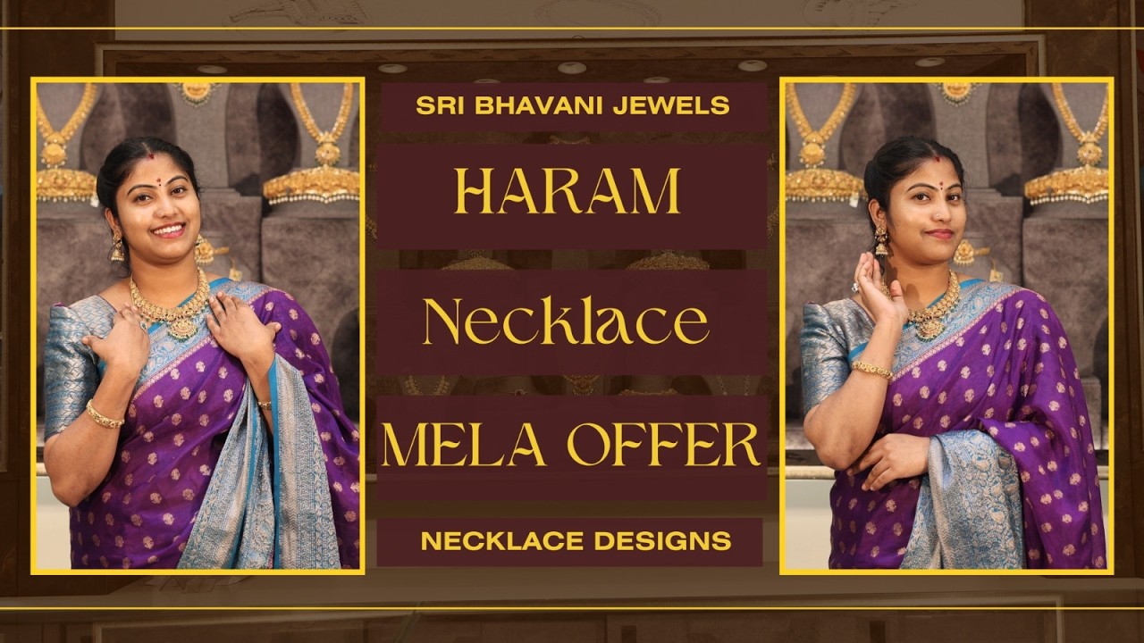 Necklace Designs Collection | Grand Mela Offer at Sri Bhavani Jewels