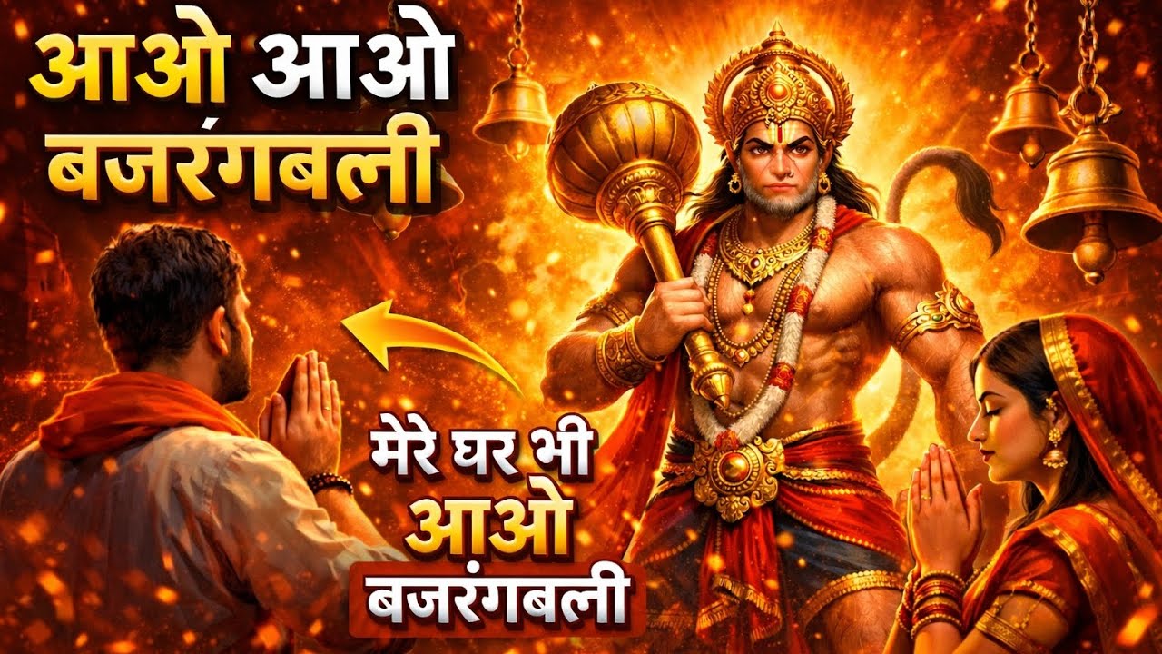 आओ आओ बजरंगबली | Powerful Hanuman Bhajan | Hanuman Bhajan 2026