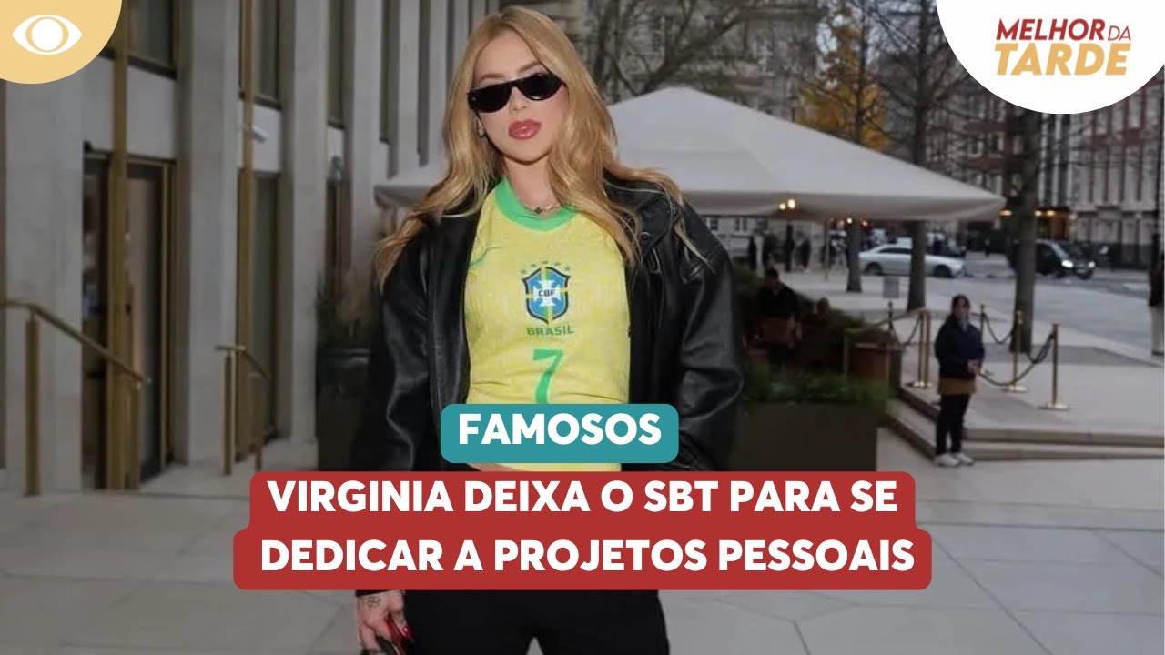 Virginia deixa o SBT para se dedicar a projetos pessoais