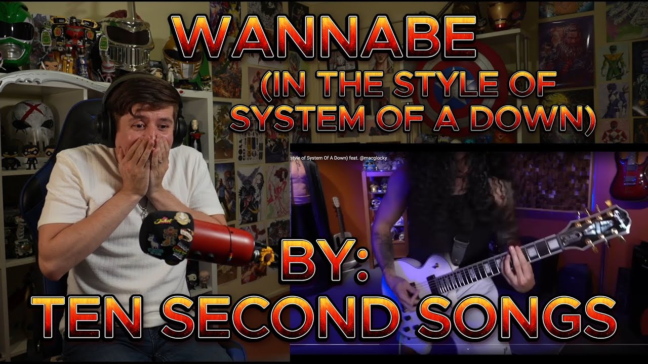 КАК ЭТО РАБОТАЕТ?!! Слепая реакция на 10 Second Songs - Wannabe (в стиле System Of A Down)