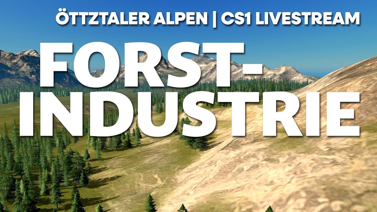 Forstgebiet für mehr Einkommen - #CitiesSkylines #Gameplay #Deutsch