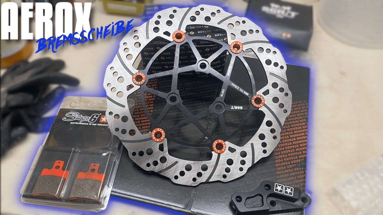Yamaha Aerox / MBK Nitro bekommt Stage6 R/T Bremse