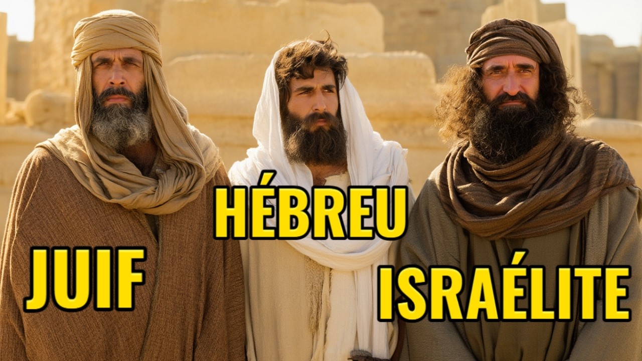 Hébreux, Israélites et Juifs : trois noms pour le même peuple — ou pas ?