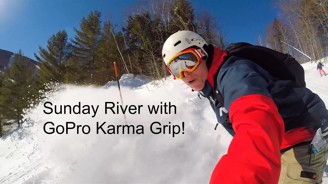 GoPro Karma Grip Snowboarding at Sunday River