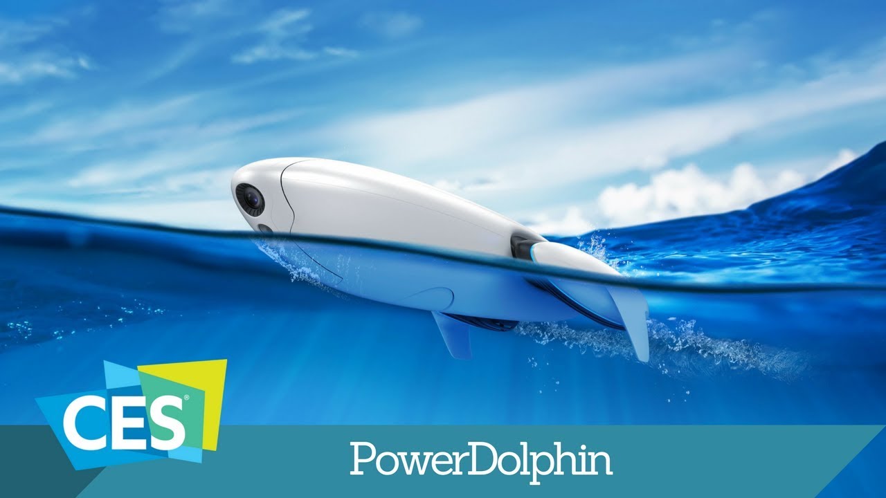 CES 2018 - PowerDolphin Water Drone