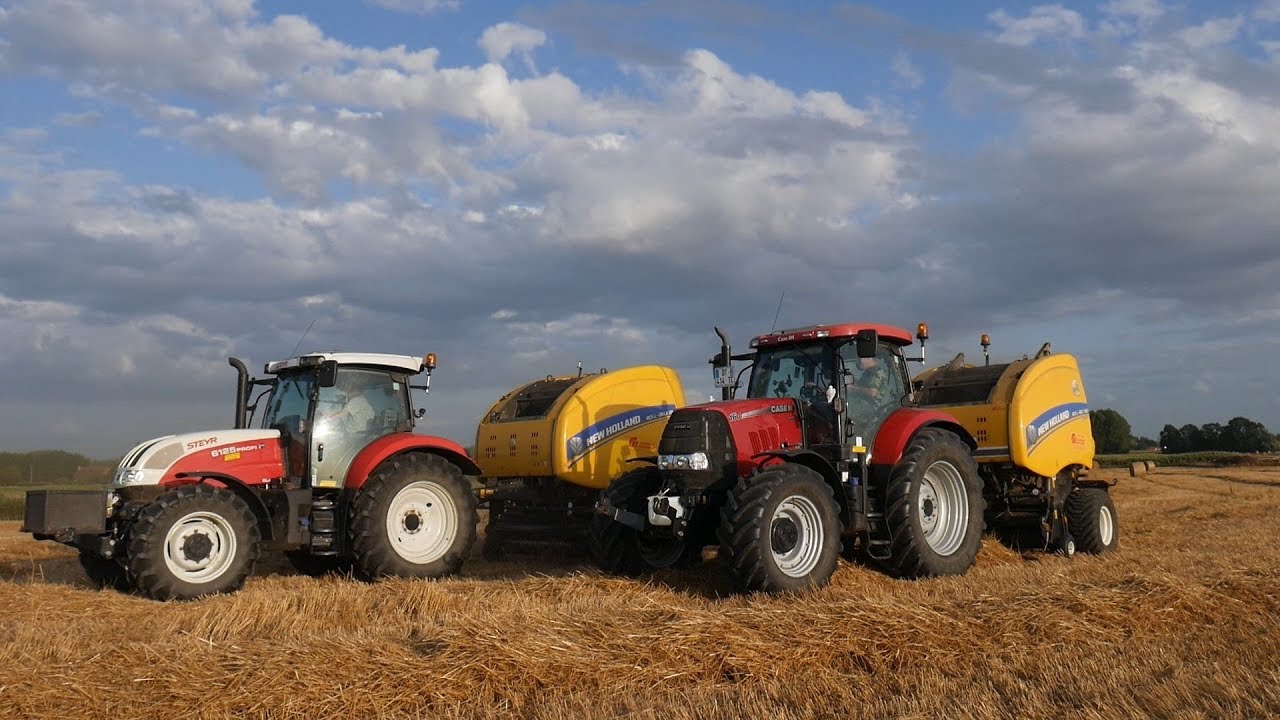 MOISSON + PRESSAGE 2019! LAVERDA / CASE / STEYR / x2 ROLL BELT