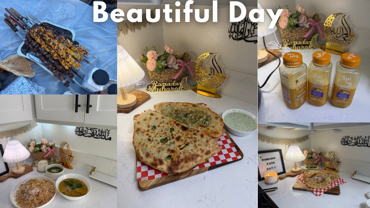 Beautiful Day | Cooking | Family Picnic | Silent Vlog