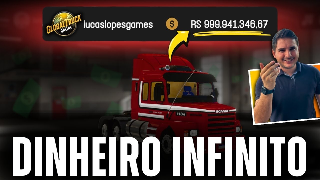 Dinheiro Infinito no Global Truck Online! 💰 Método Fácil e Rápido