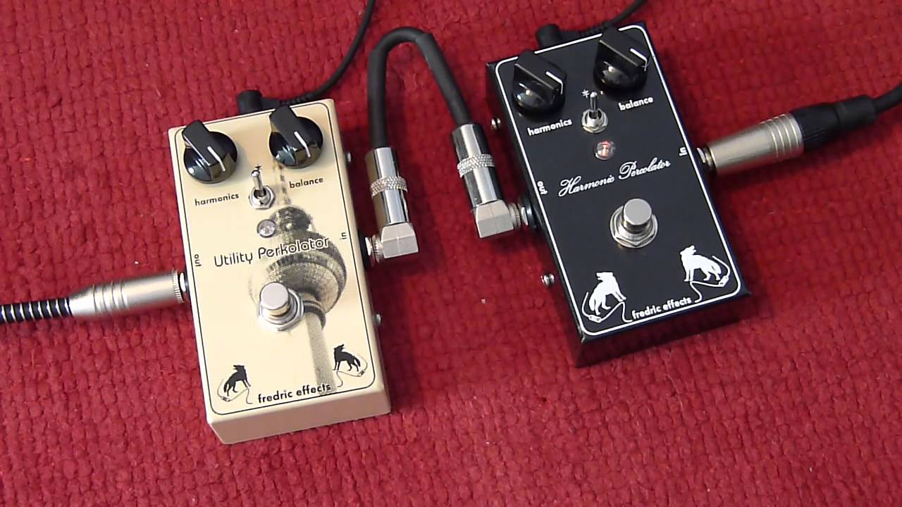 Fredric Effects Utility Perkolator and Harmonic Percolator comparison