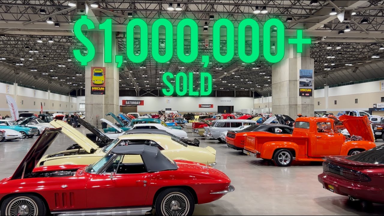 I Went To The LARGEST COLLECTOR CAR AUCTION!