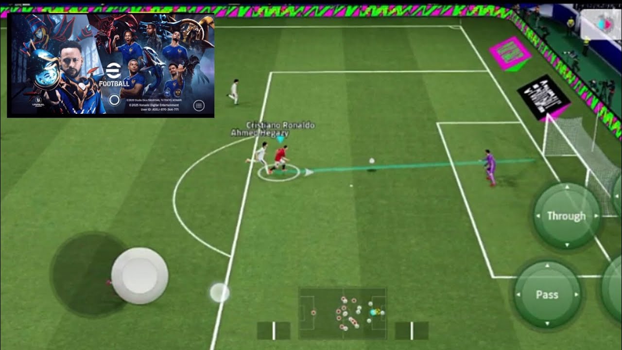 *EFOOTBALL 2025 MOBILE | BLOCK BLASTER CINEMA 🤯[60 FPS]* #efootball 