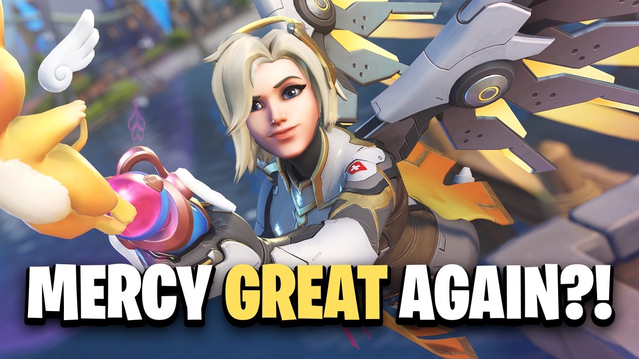 Милосердие наконец-то снова стало таким крутым?! - Overwatch
