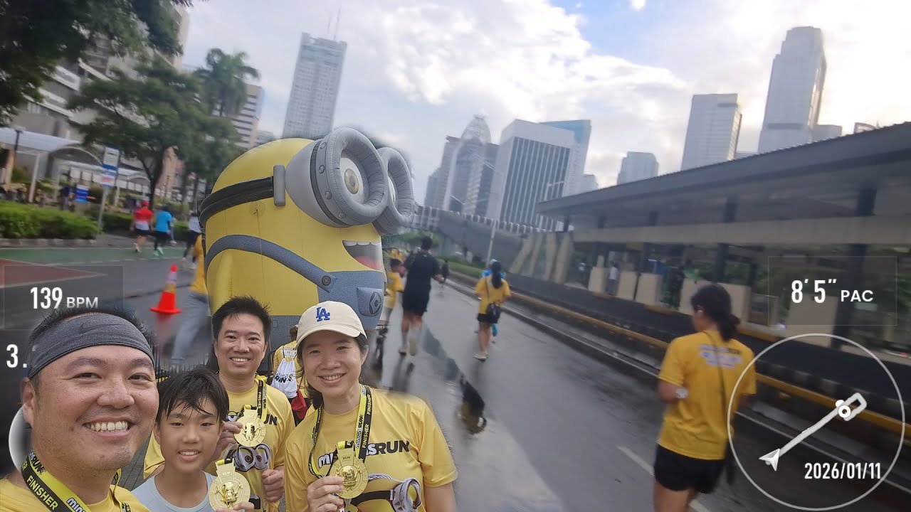 11th January RUNthology | Running with the Minions!