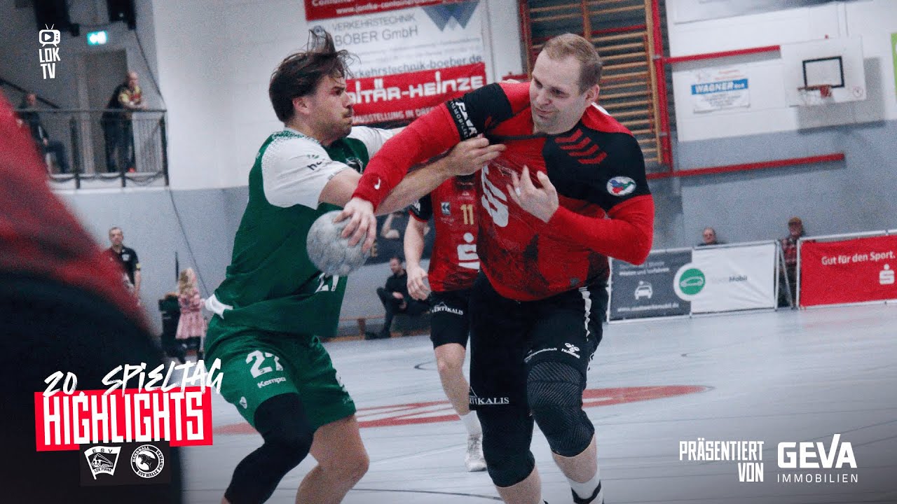Highlights vom Spiel gegen Halle