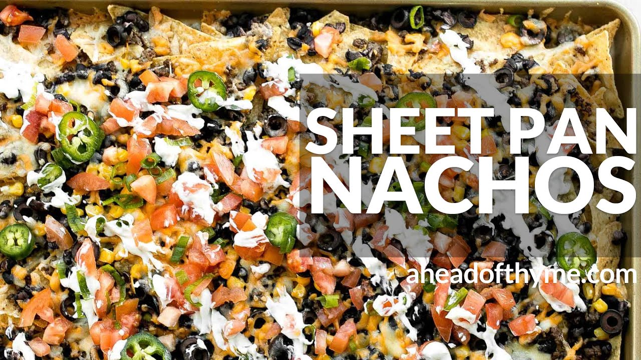 Sheet Pan Nachos