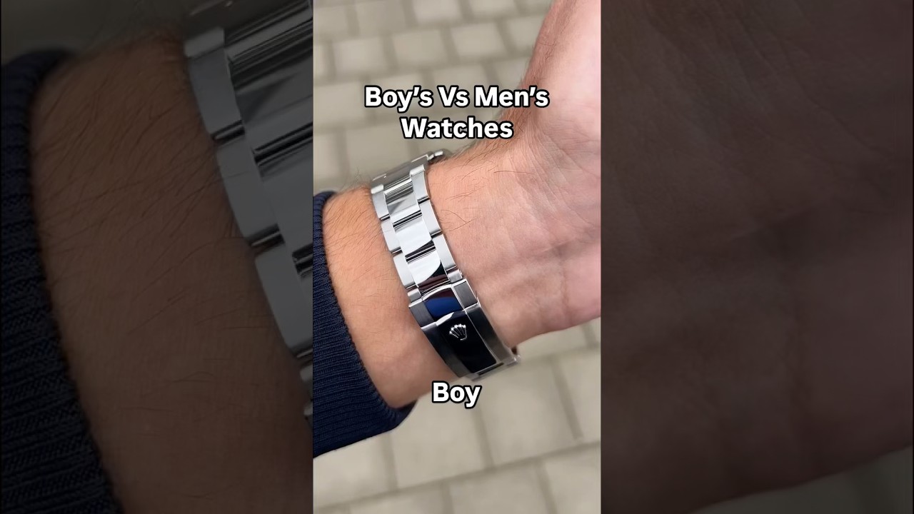Boys VS Men&rsquo;s Watches 🔥 Rolex Datejust Azzuro Datejust Rolex Day Date platinum 40mm luxury Uhren