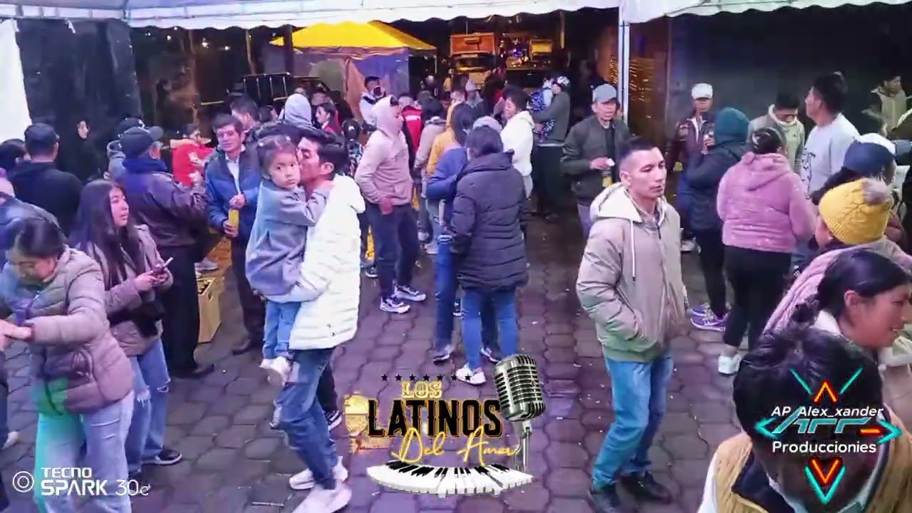 Los Latinos del Amor En vivo🎹🎧 en La Ecuatoriana San Alfonso Parte 1 