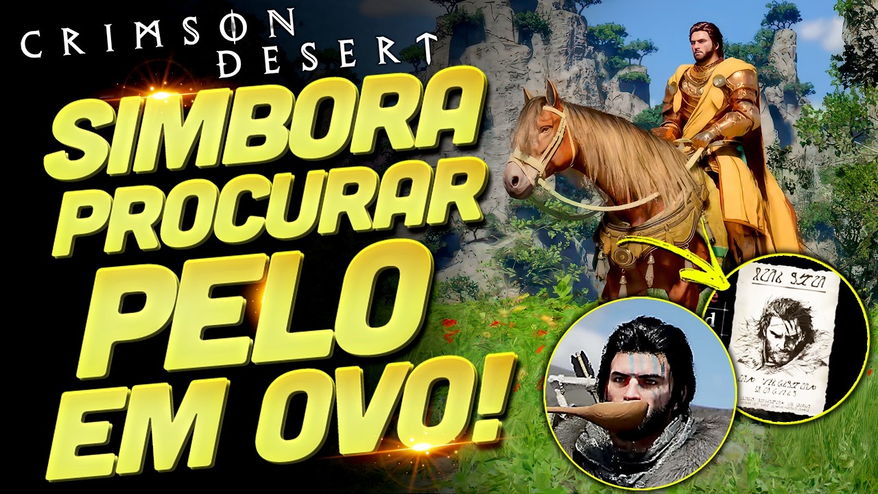 SERÁ QUE ENCONTRAMOS MAIS DETALHES NESSE VÍDEO DE CRIMSON DESERT?