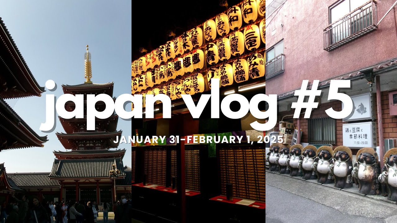 japan vlog #5 | last day in tokyo