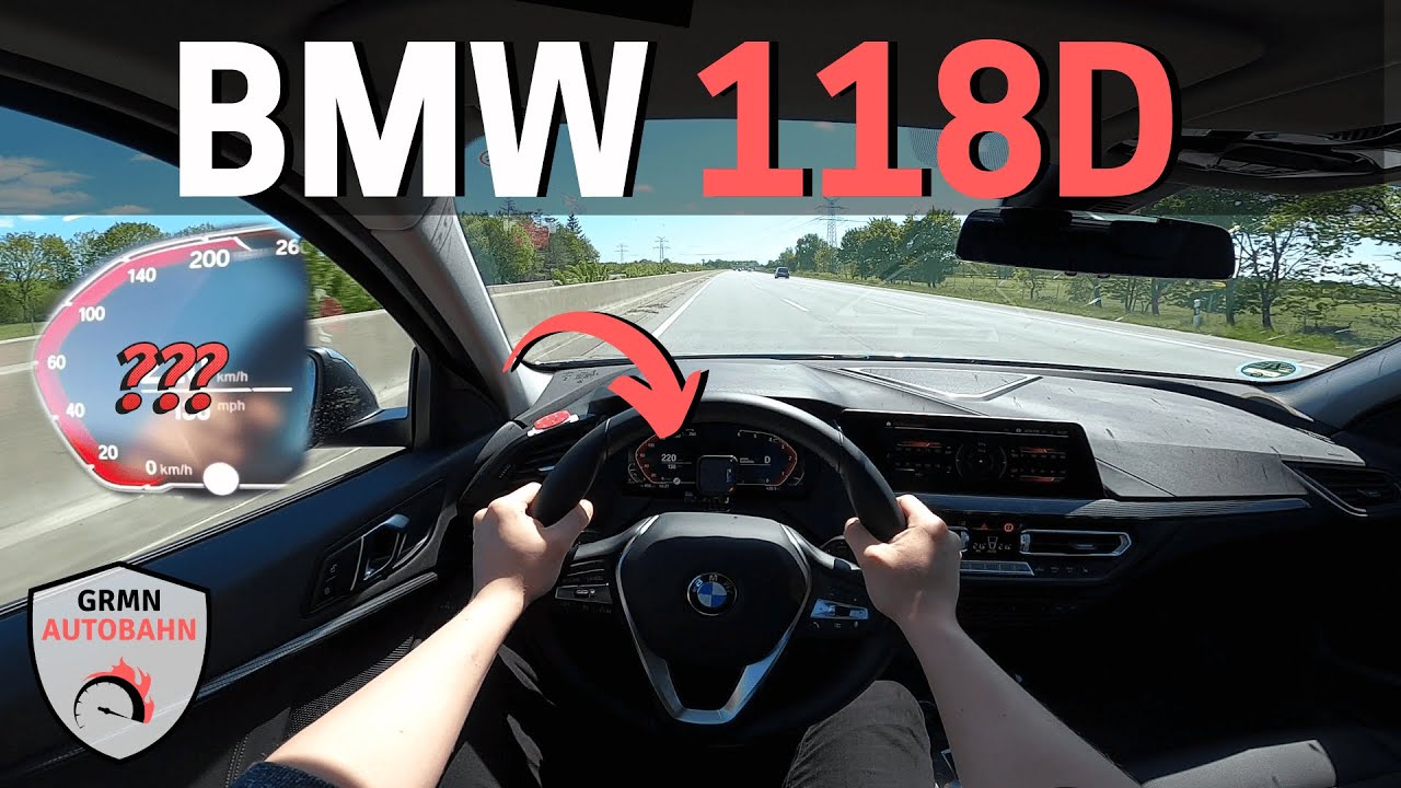 BMW 1 Series 118d 150 HP F40 | TOP SPEED + Acceleration | Is it faster than the Golf 2.0 TDI?