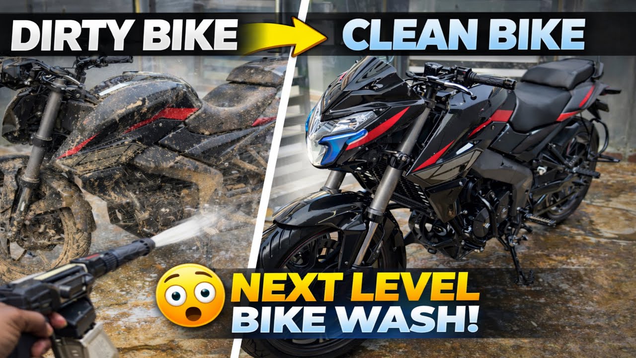 This Wash Change My Bike Look 🔥