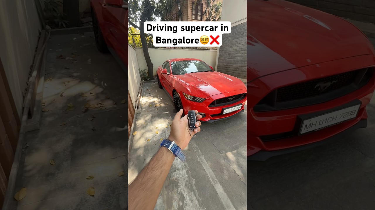 Driving 2 supercar in Bangalore! Plan FAILED 🥲 
