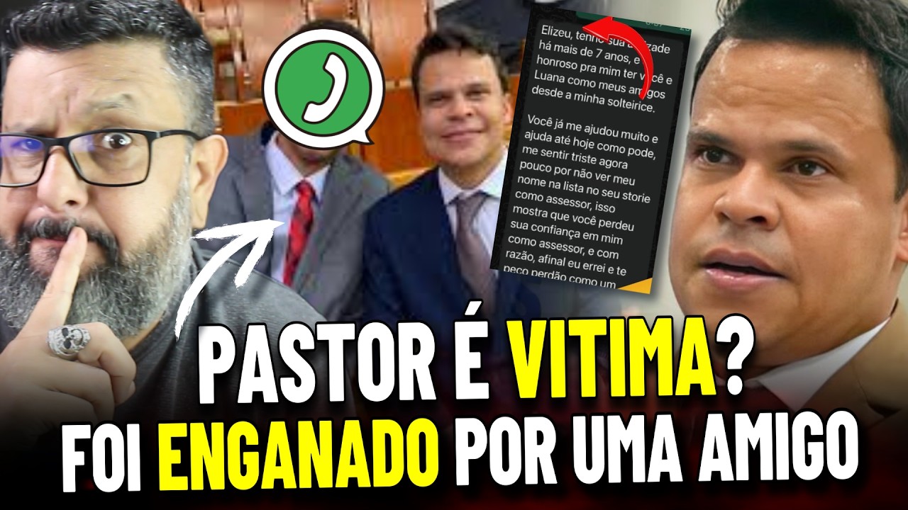 VIROU VITIMA DO MELHOR AMIGO PASTOR ELIZEU RODRIGUES