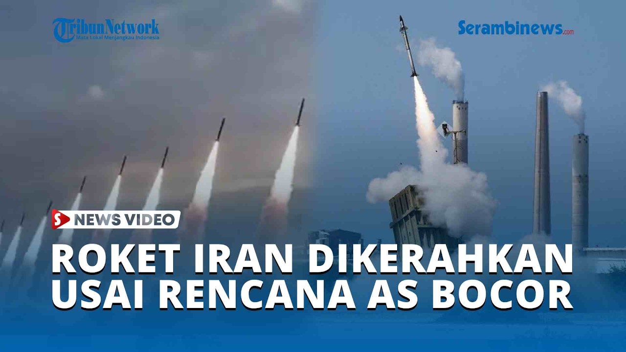 Situasi Memanas! Roket Iran Dikerahkan Usai Rencana AS Serang Teheran Bocor