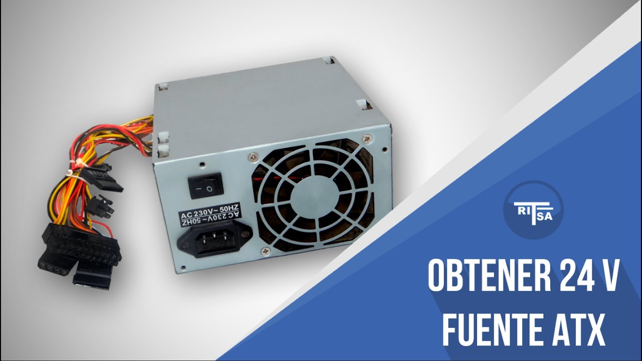 Como obtener 24V en una fuente ATX - Electrónica