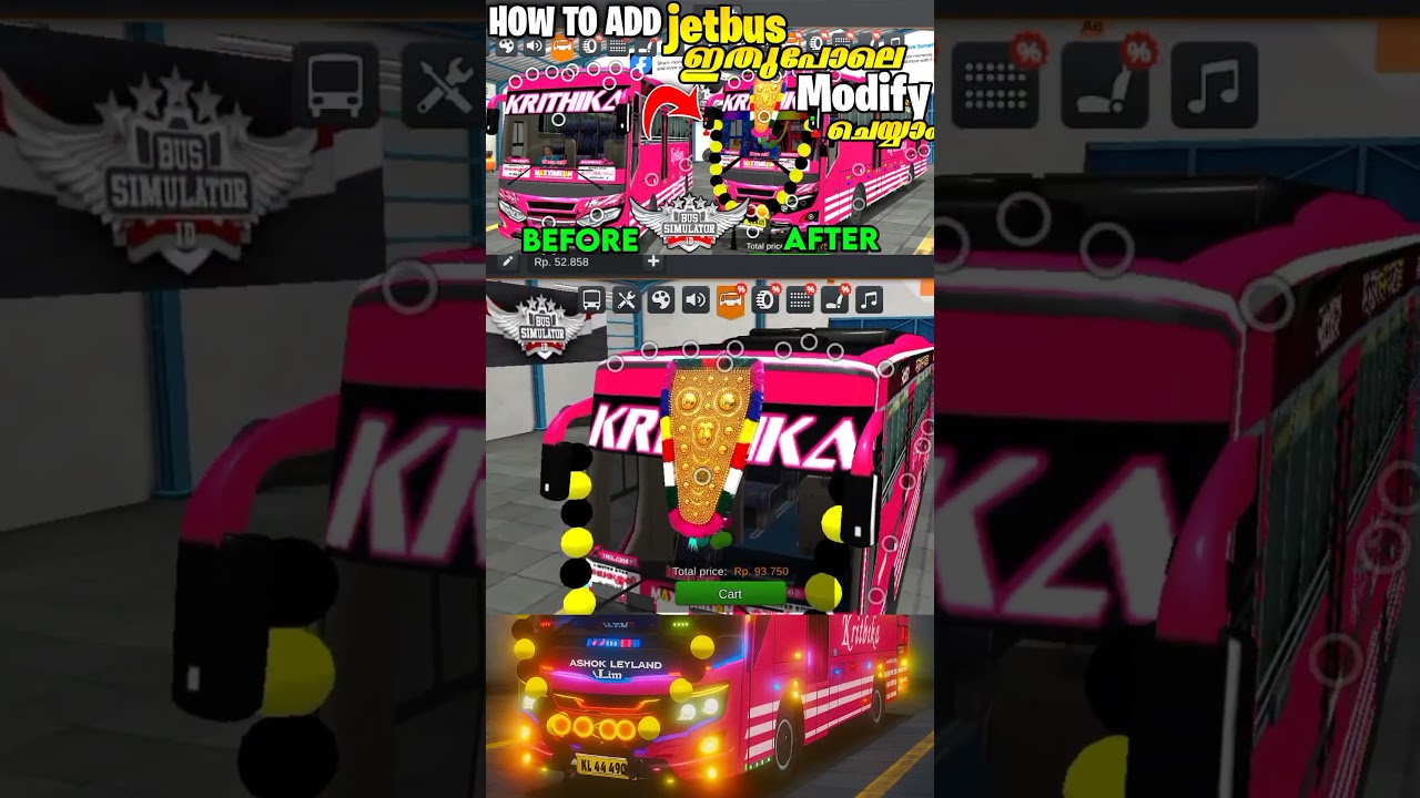 How To MODIFY BUSSID JETBUS🤣 | Bus Simulator Indonesia
