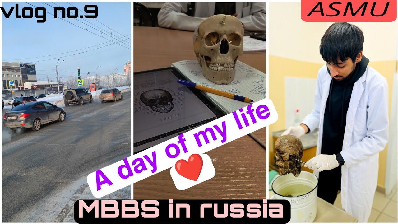 MBBS in russia Altai state medical university (ASMU) A day of my life in Russia 🇷🇺