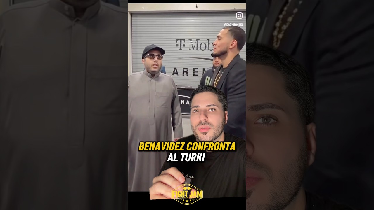 David Benavidez CONFRONTA al Turki por Canelo &Aacute;lvarez 😳 #boxing