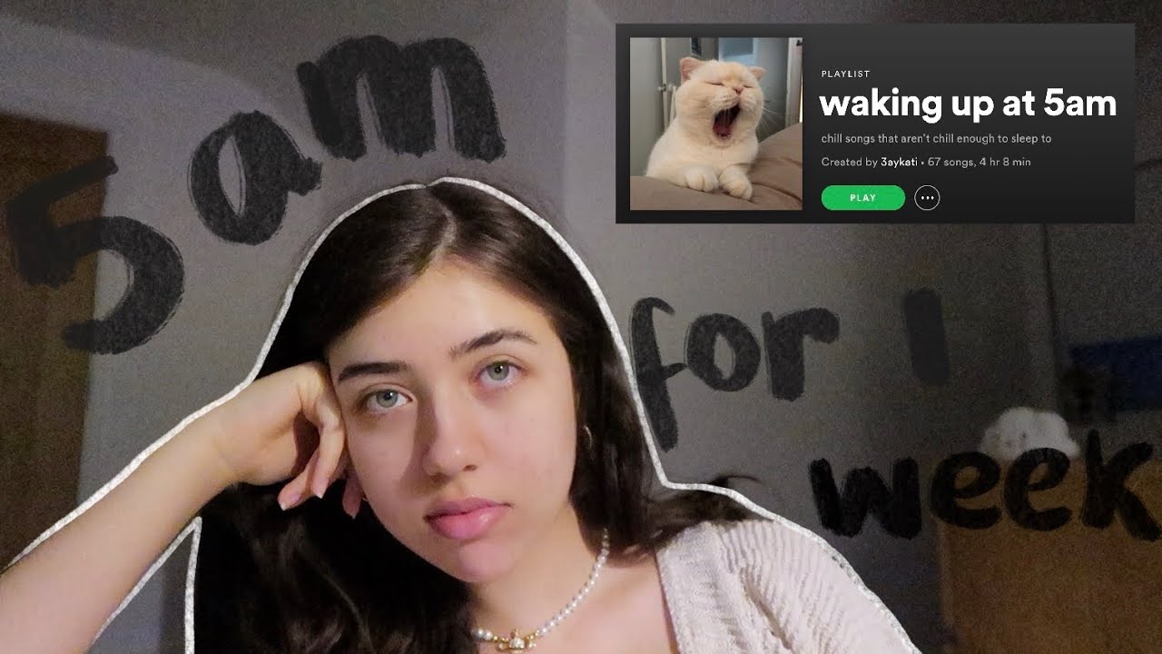 waking up at 5am for a week  🧚🏻 (weekly vlog)