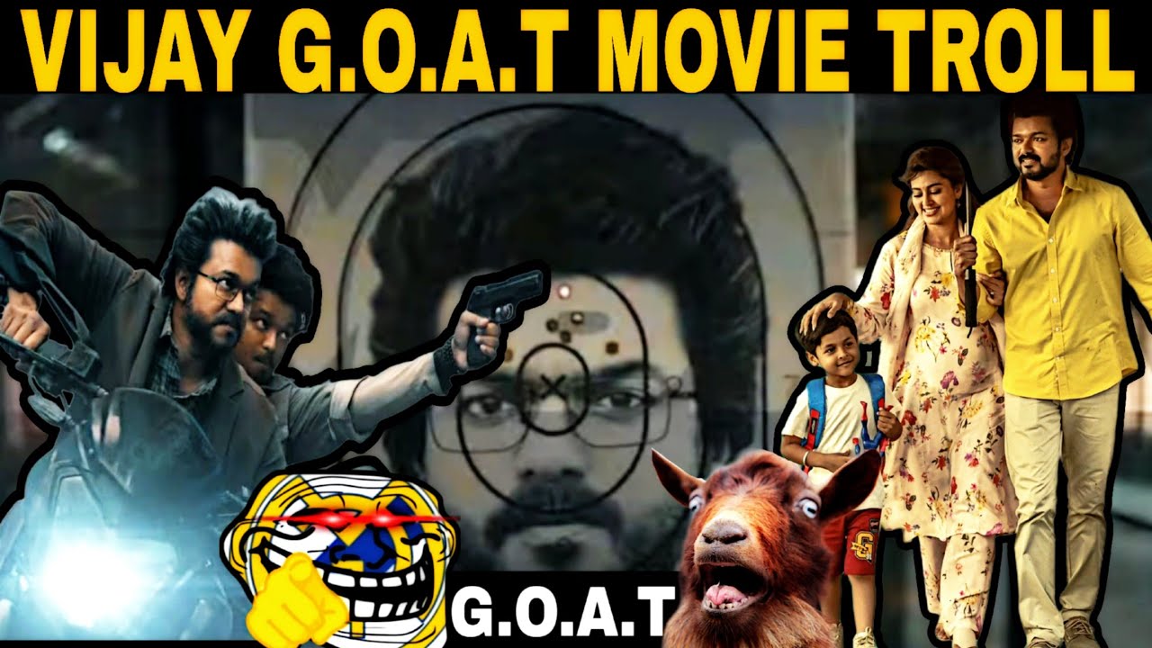 Thalapathy Vijay G.O.A.T Movie Update Troll🤣| Tamil Troll | Thalapathy #thalapathy #trending #troll