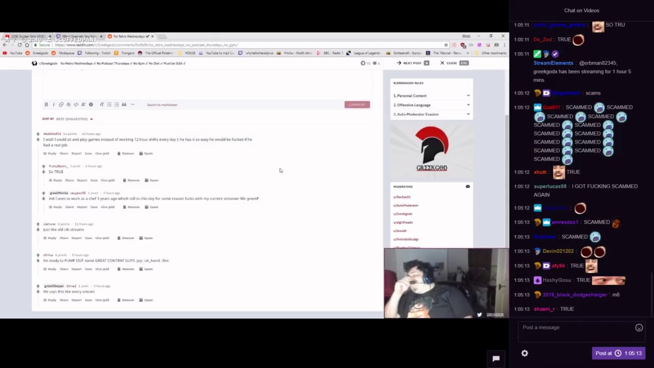 Greekgodx talks about his Finance$ (Past and Present) - Jobs, Taxes, and his Mother