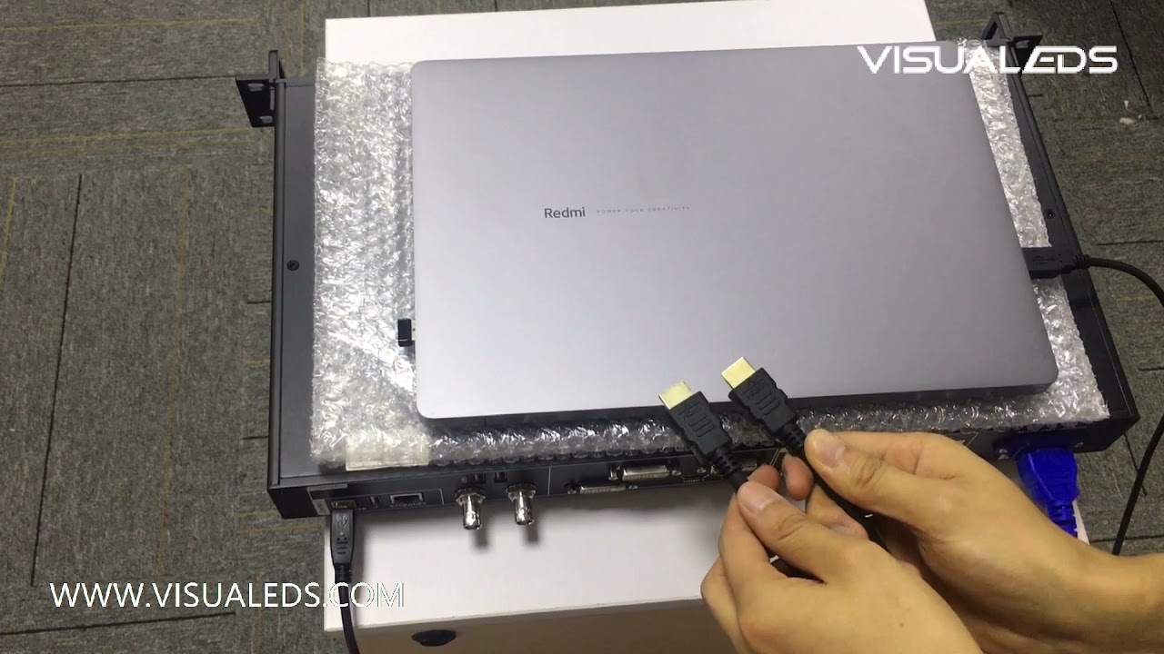 How to connect Novastar VX6S LED Controller