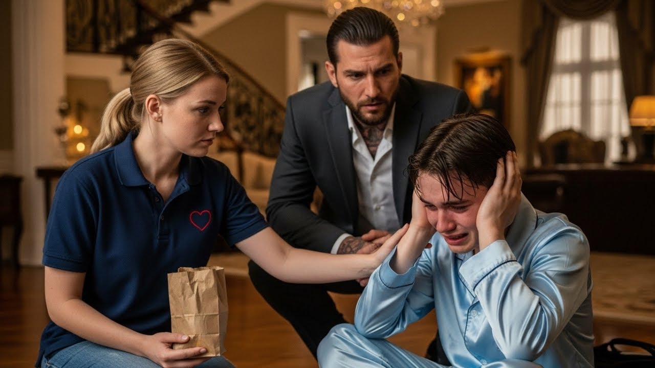 Poor Delivery Girl Helped Mafia Boss’s Autistic Son — The Way She Calmed Him Left Everyone Silent