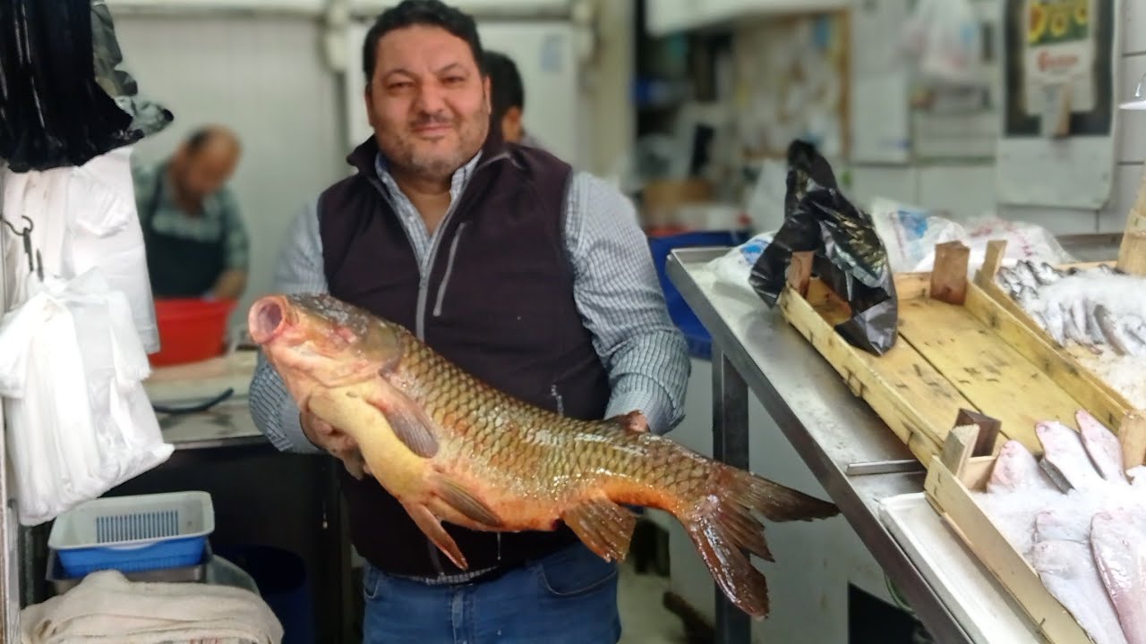 MUHTEŞEM BİR SAZAN balığı nasıl temizlenir.? / 11 kg balık ne kadar kaldı
