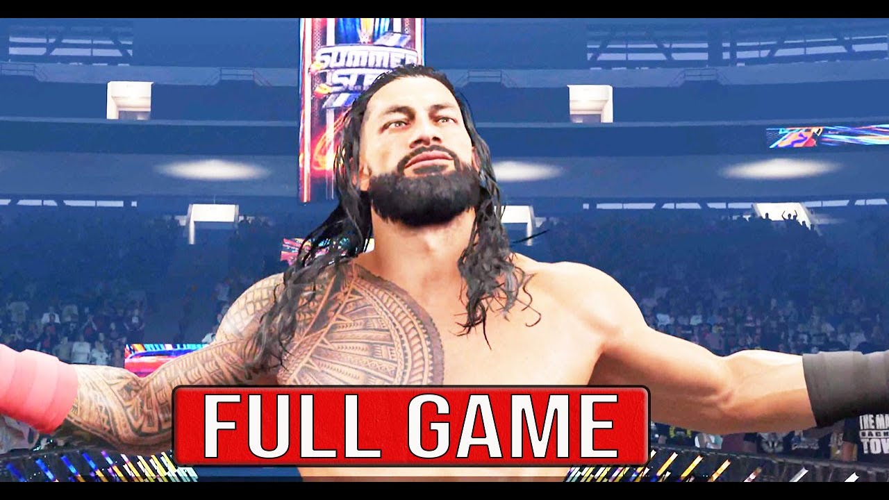 WWE 2K24 MyRise Undisputed Full Gameplay Walkthrough No Commentary 4K / WWE 2K24 Full Game