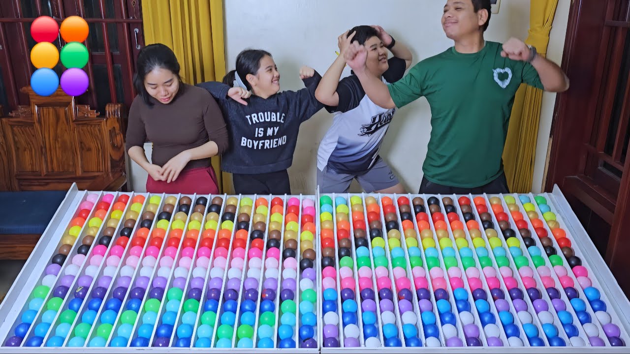 🔥 Ball Sorting Game by Color | Speed, Intelligence and Luck 💝 Level 08