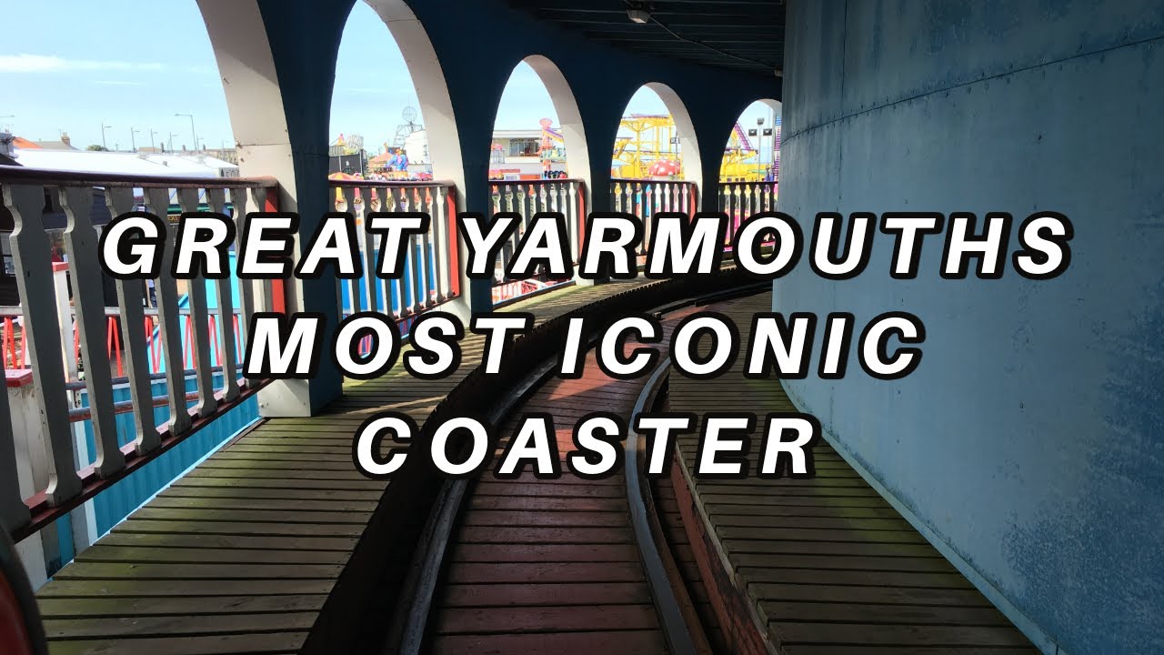 Great Yarmouth Pleasure Beach Rollercoaster On Ride POV (back car)
