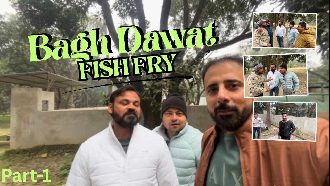 Doston Ki Dawat Mein Full Masti! 😍 Fried Fish & Bagh Ka Mazaa | Teamonwheels| Part 1#food #vlog 