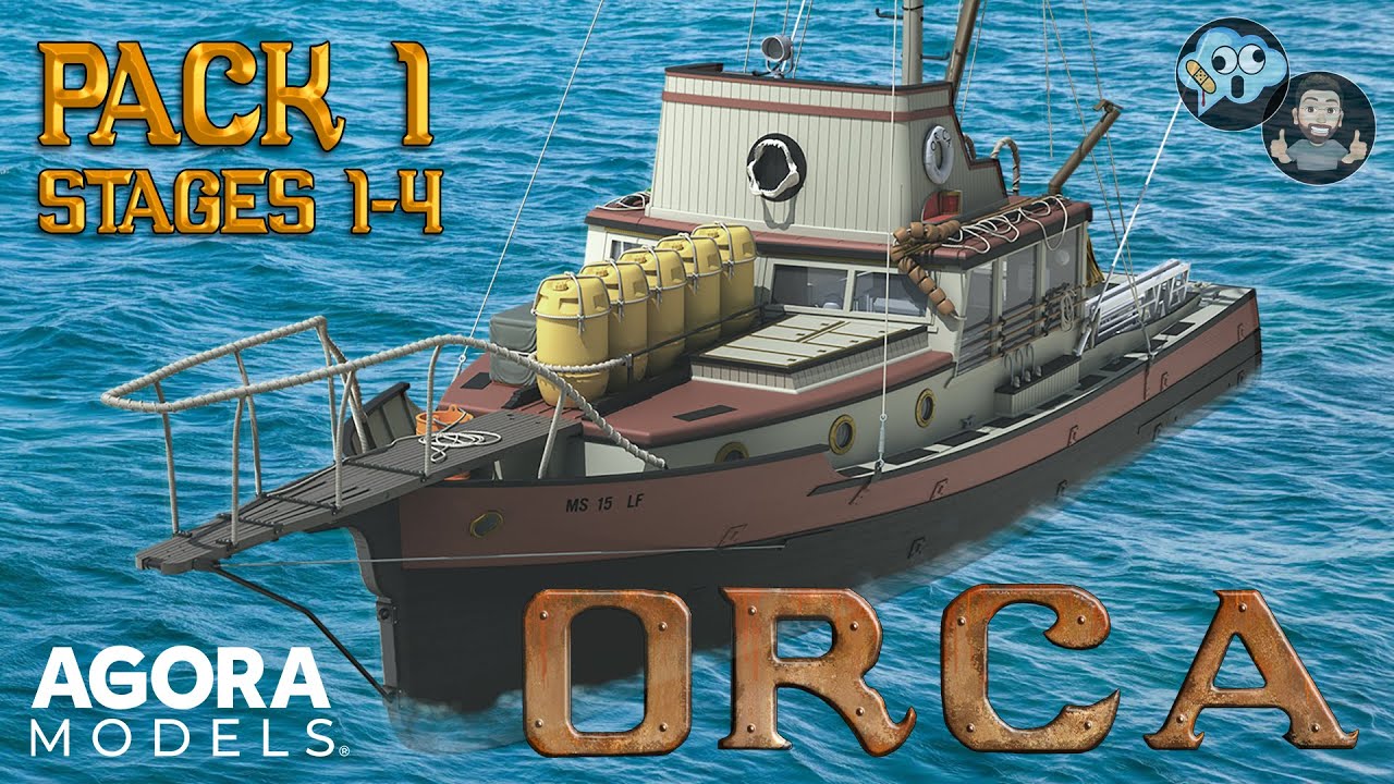 Agora Models 1:16 ORCA Co-Build - Pack 1 (Stages 1-4)