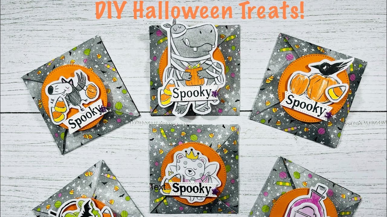 🎃 DIY Halloween Treat Pouches | Stampin’ Up! Spooky Sweet Suite 2025 👻