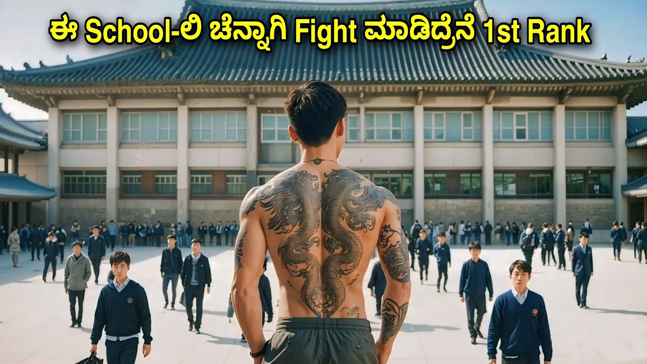 School- ಲಿಗೆ ಬರೋ ಗ್ಯಾಂಗ್ Leader Dubbed kannada movie story explained review #kannadanewmovies #fight