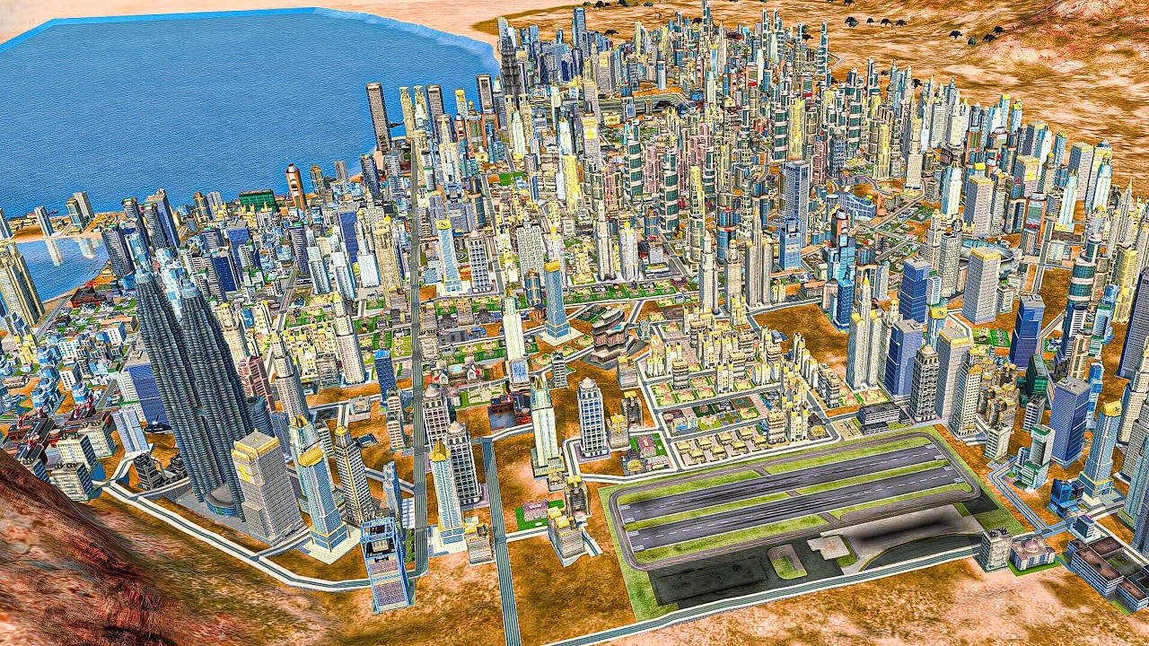 10 HOURS of CITY LIFE 2008 Gameplay (PC/UHD)