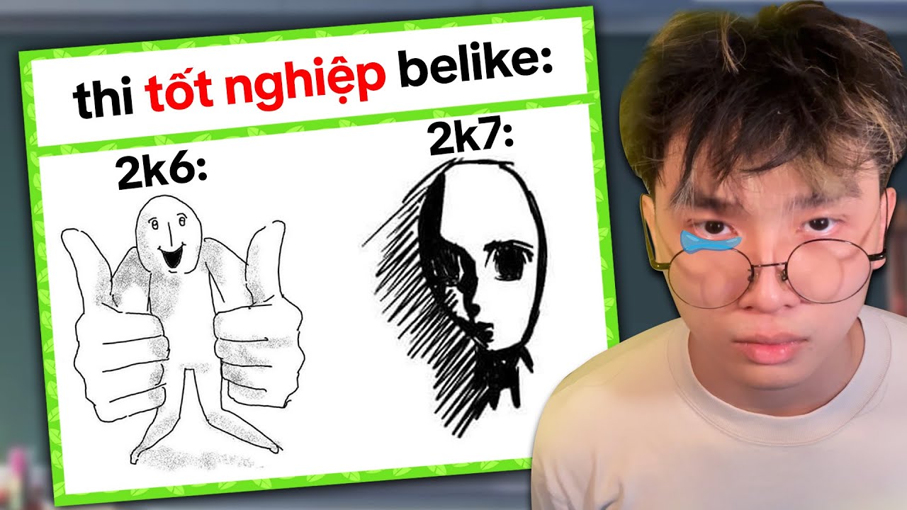 những meme còn tệ hơn điểm thi của bạn :